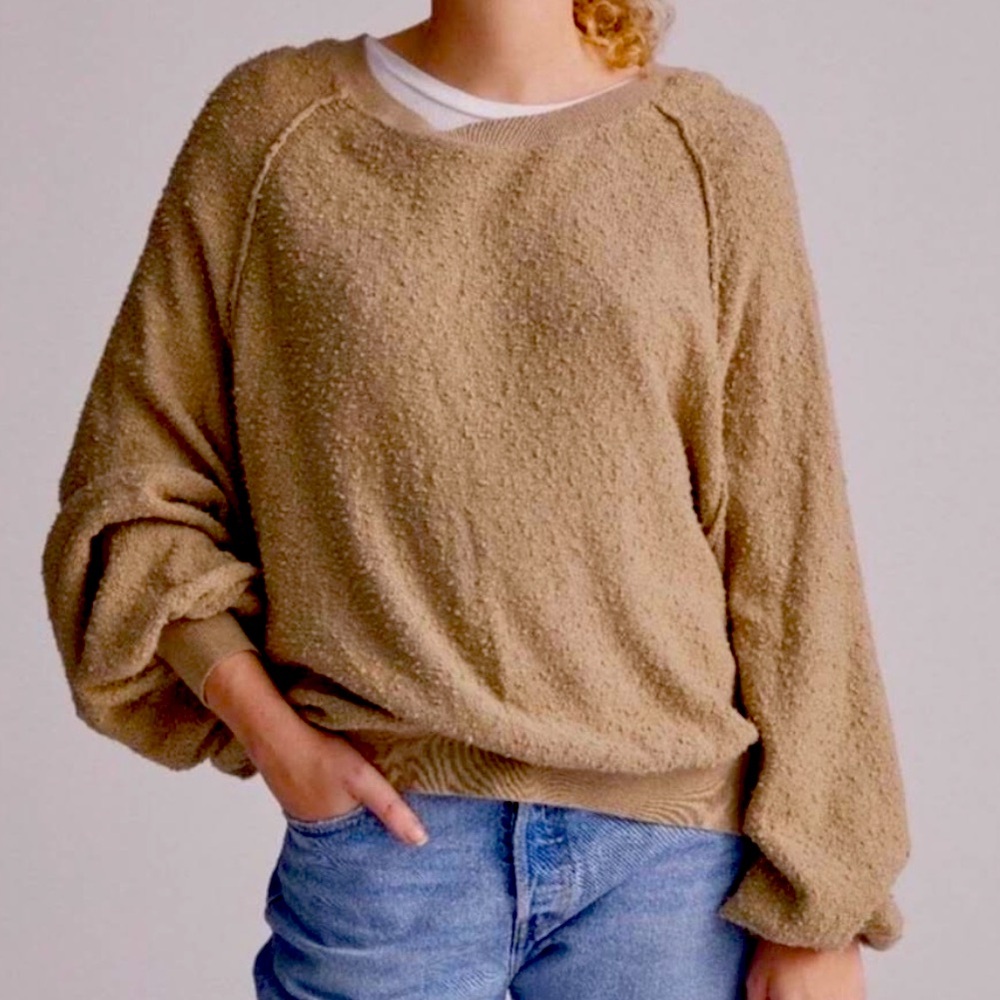 Free People Found My friend Boucle pullover